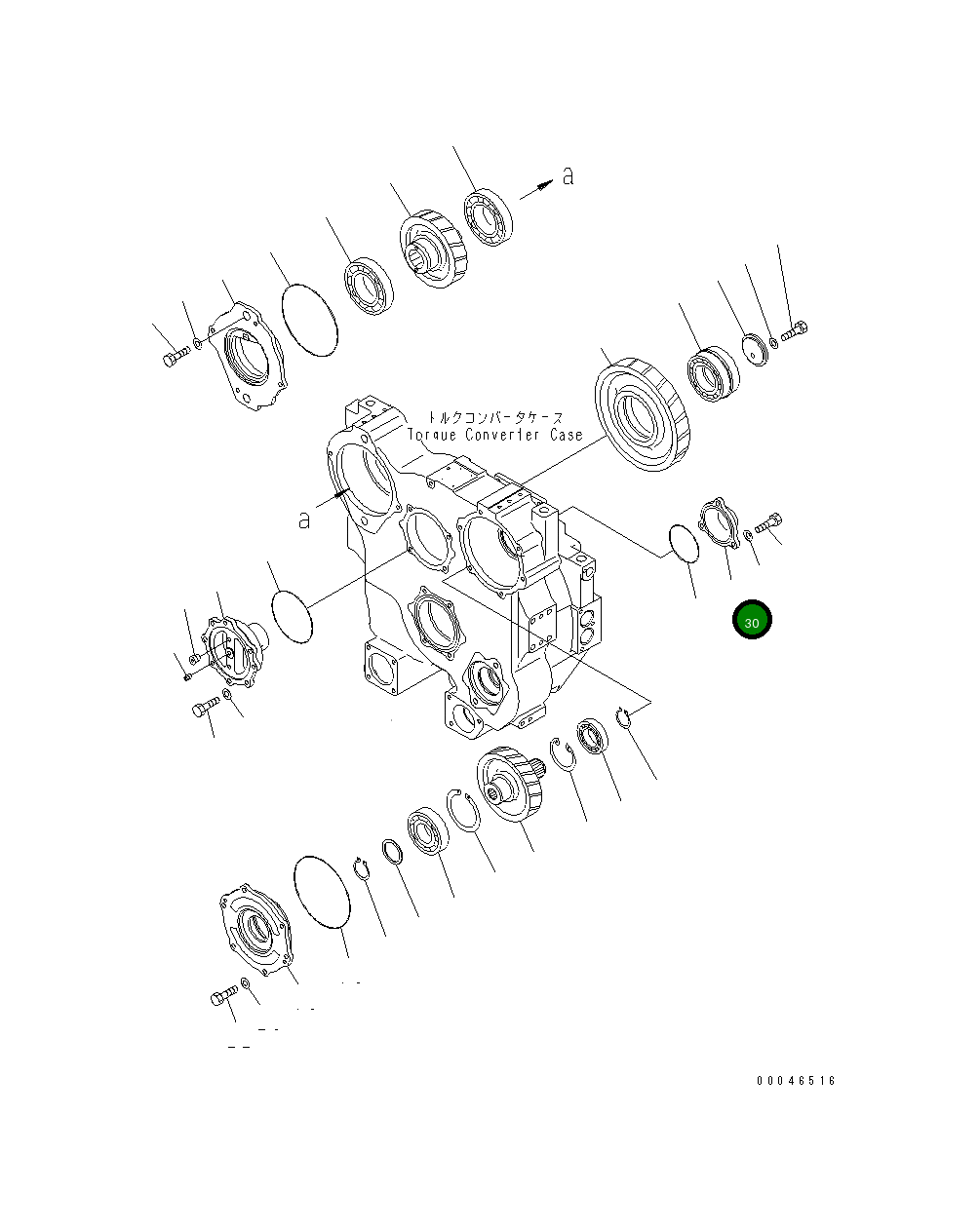 Крышка 154-13-64350 Komatsu