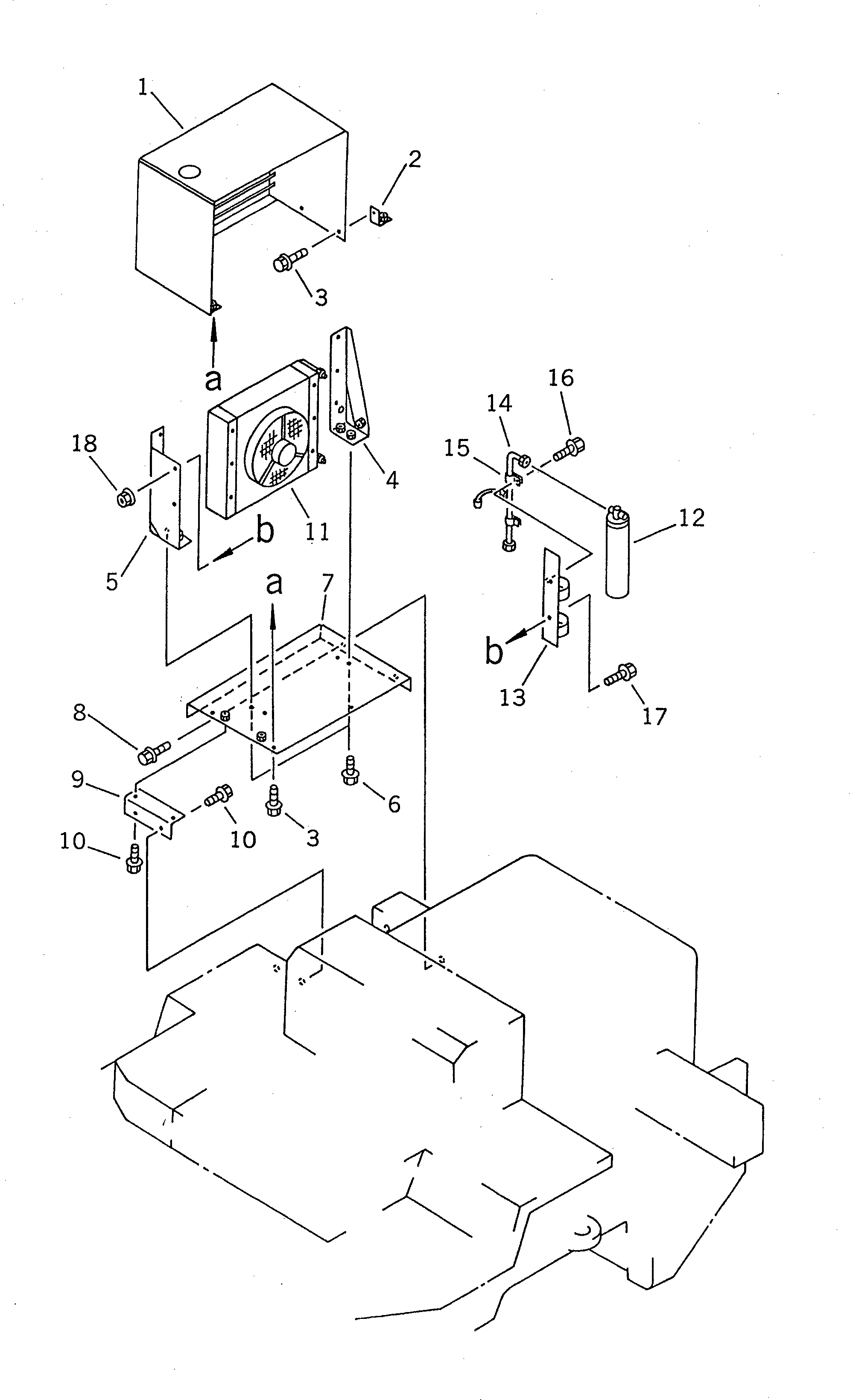 Болт 417-963-3150  Komatsu