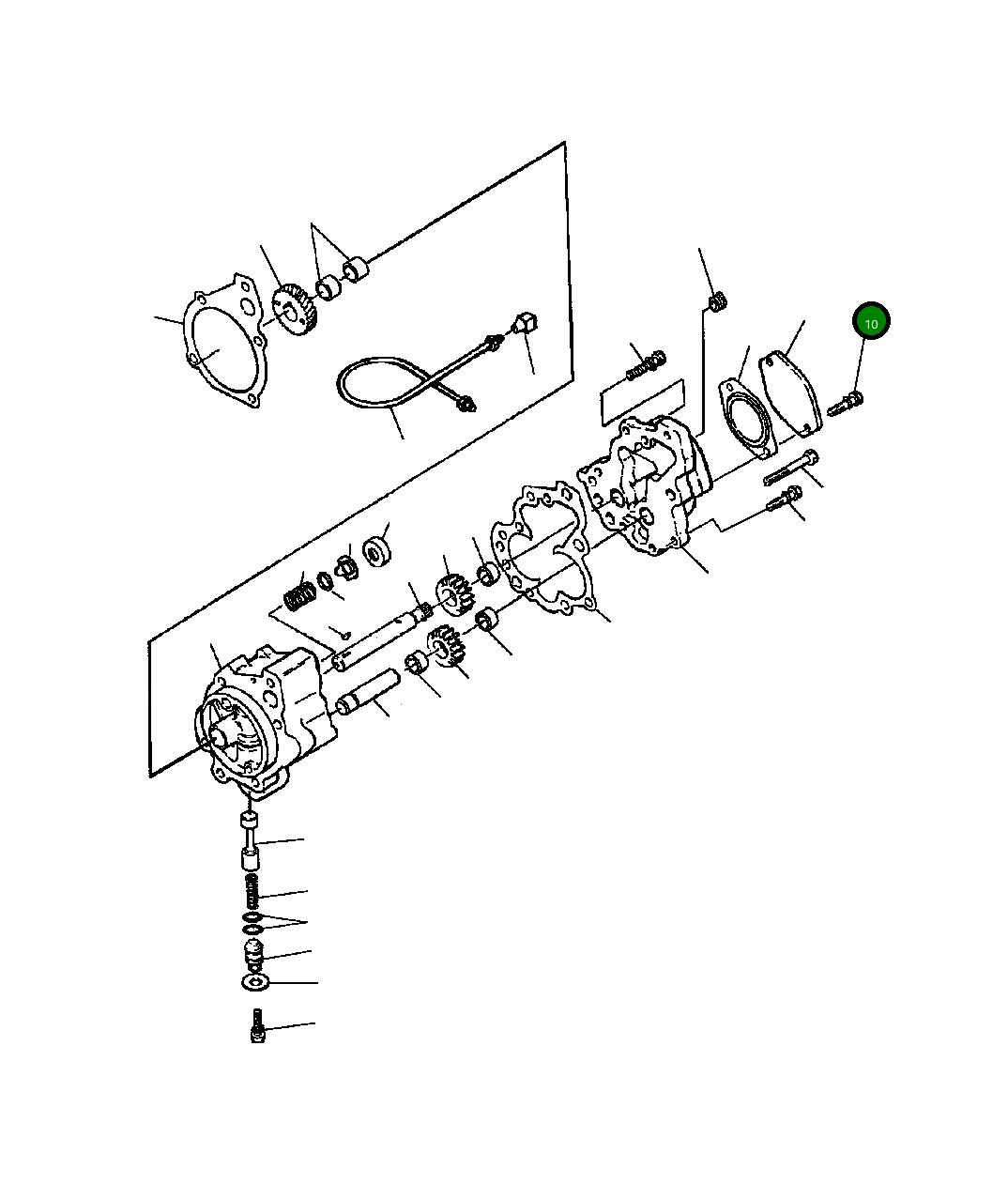 Болт 1239 212 H1 Komatsu