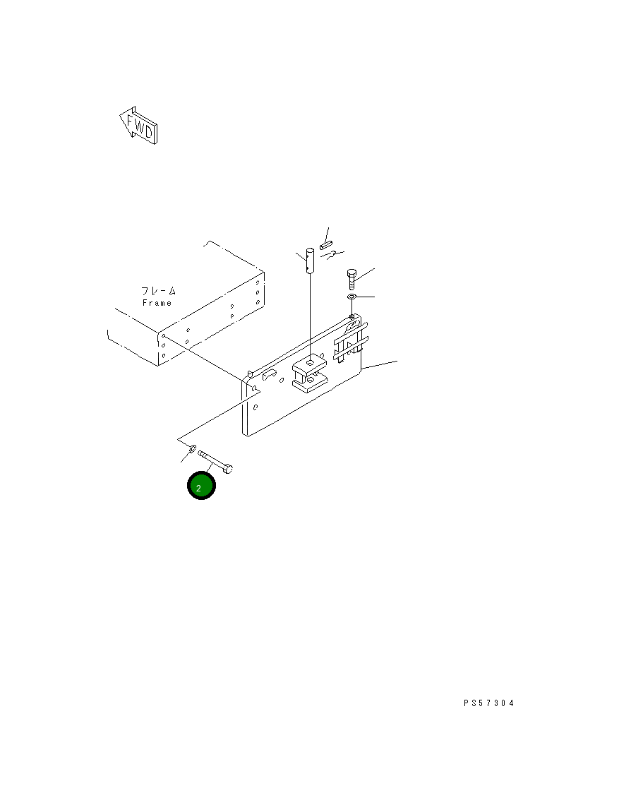 Болт 01011-52400 Komatsu