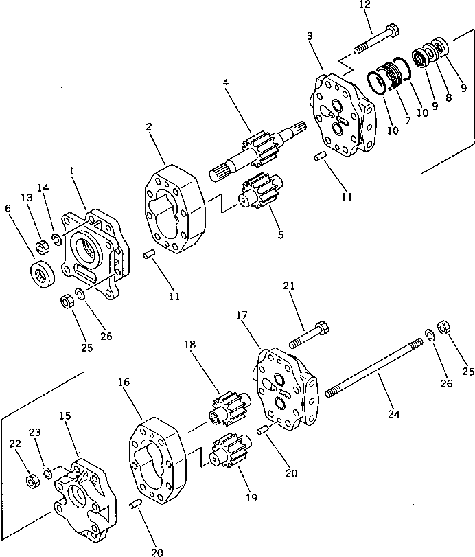 Кольцо 07426-71390 Komatsu