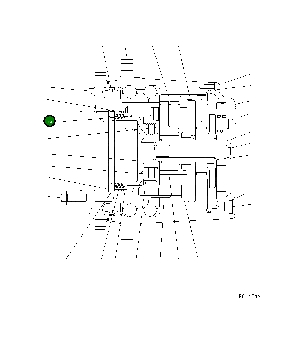 Кольцо уплотнительное (O-Ring) 21P-27-K1590 Komatsu