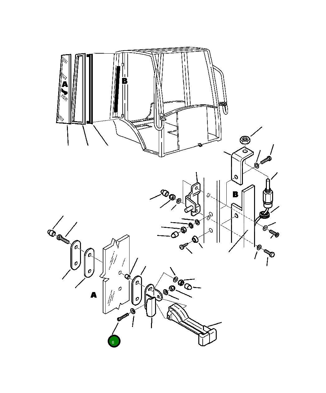 Болт 801105121 Komatsu