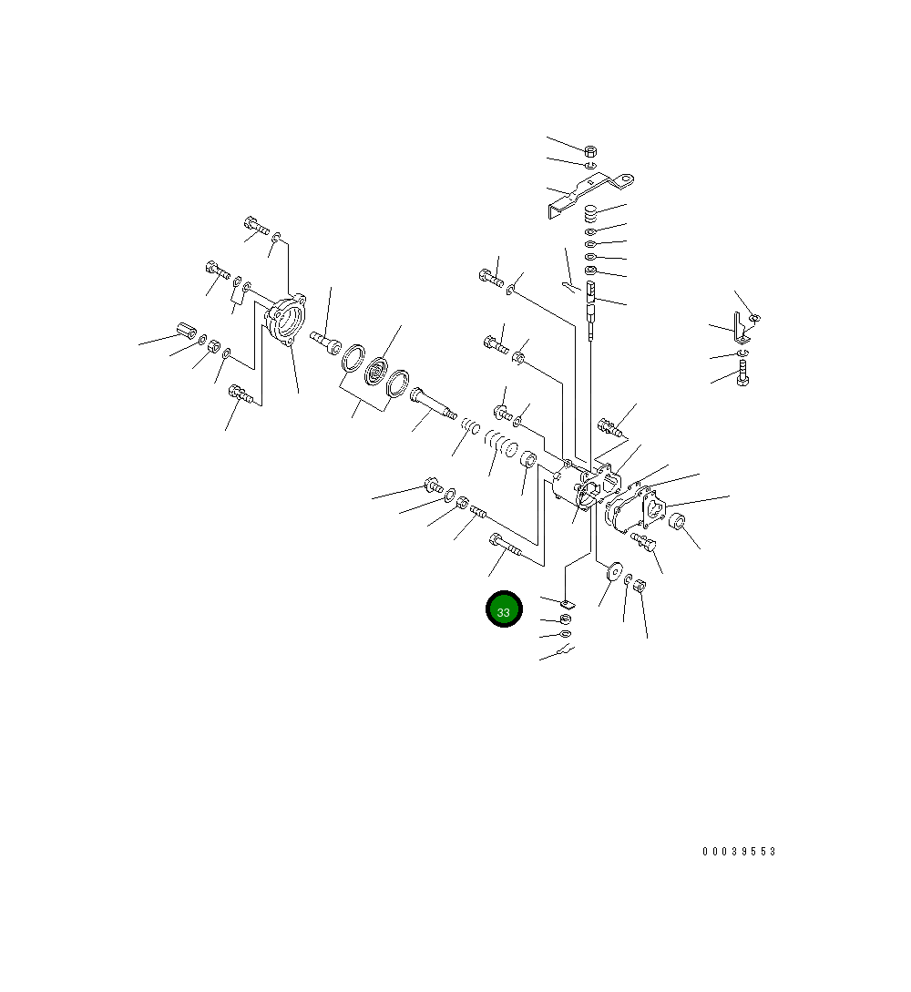 Болт DK139006-9300 Komatsu