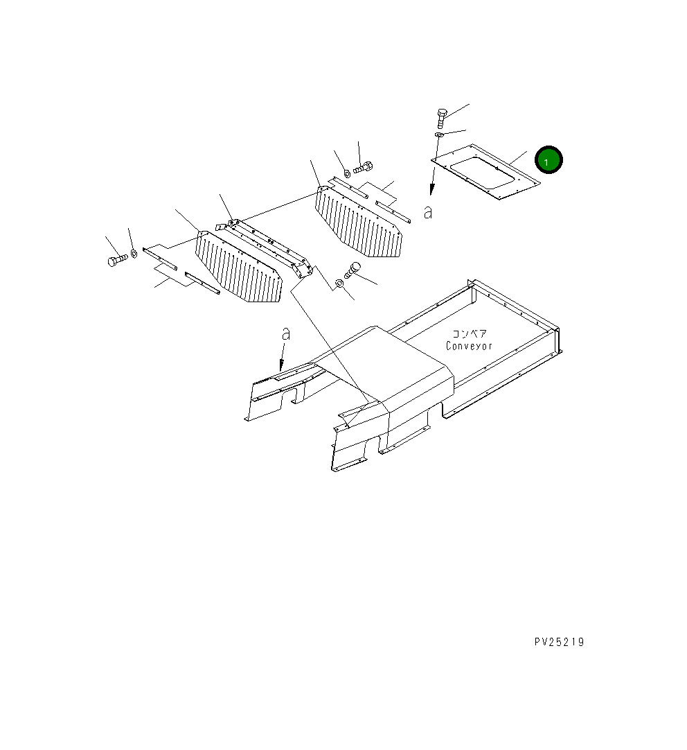 Крышка 8233-75-3120 Komatsu