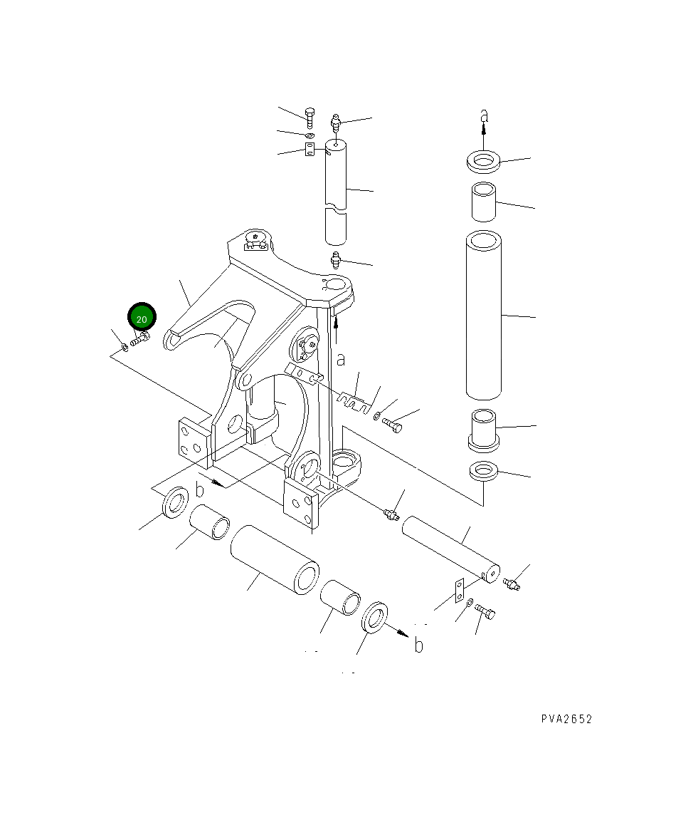 Болт 01010-82470 Komatsu