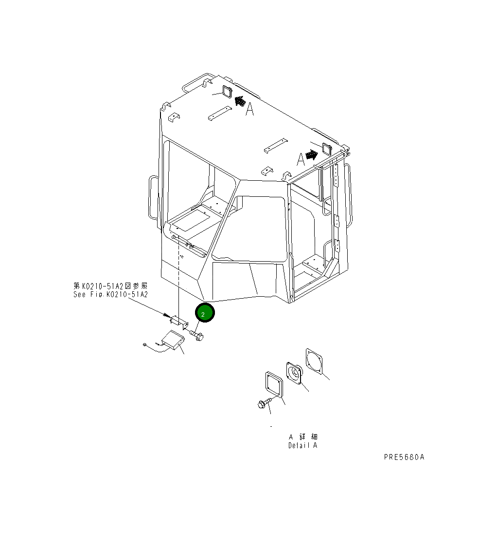 Болт 418-944-2710 Komatsu