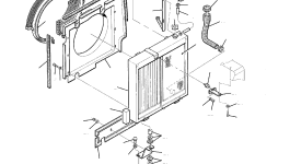 Крышка 306403110 Komatsu