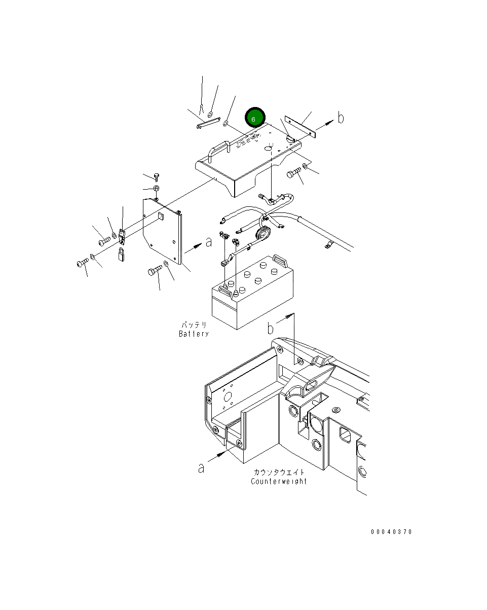 Крышка 423-06-44220 Komatsu