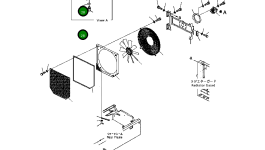 Кольцо уплотнительное (O-Ring) 417-03-B3320 Komatsu