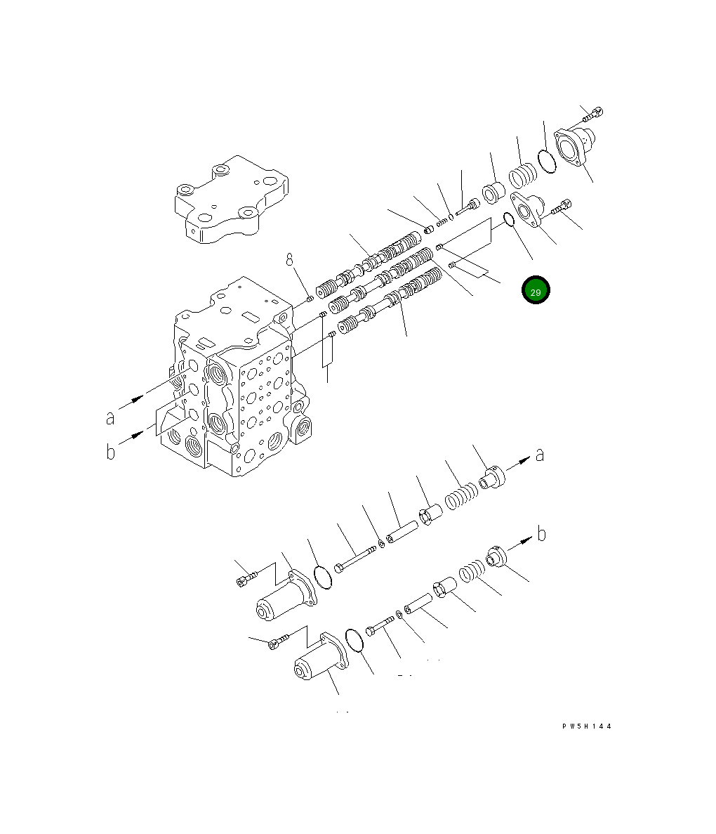 Кольцо уплотнительное (O-Ring) 100-30-15140 Komatsu