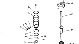 Кольцо уплотнительное (O-Ring) CU193736 Komatsu