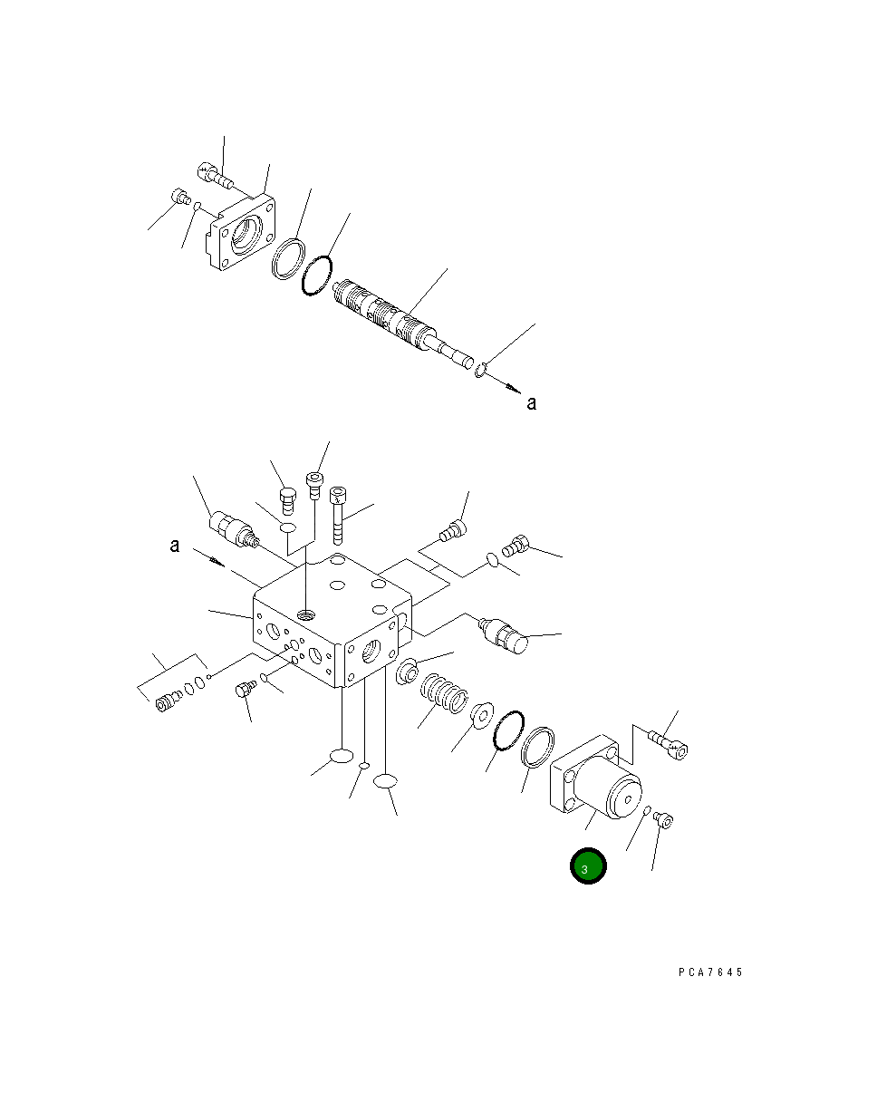 Крышка 20G-60-K2910 Komatsu