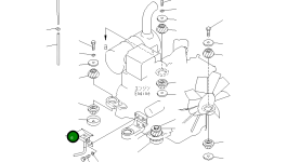 Крышка 21Y-01-17140 Komatsu