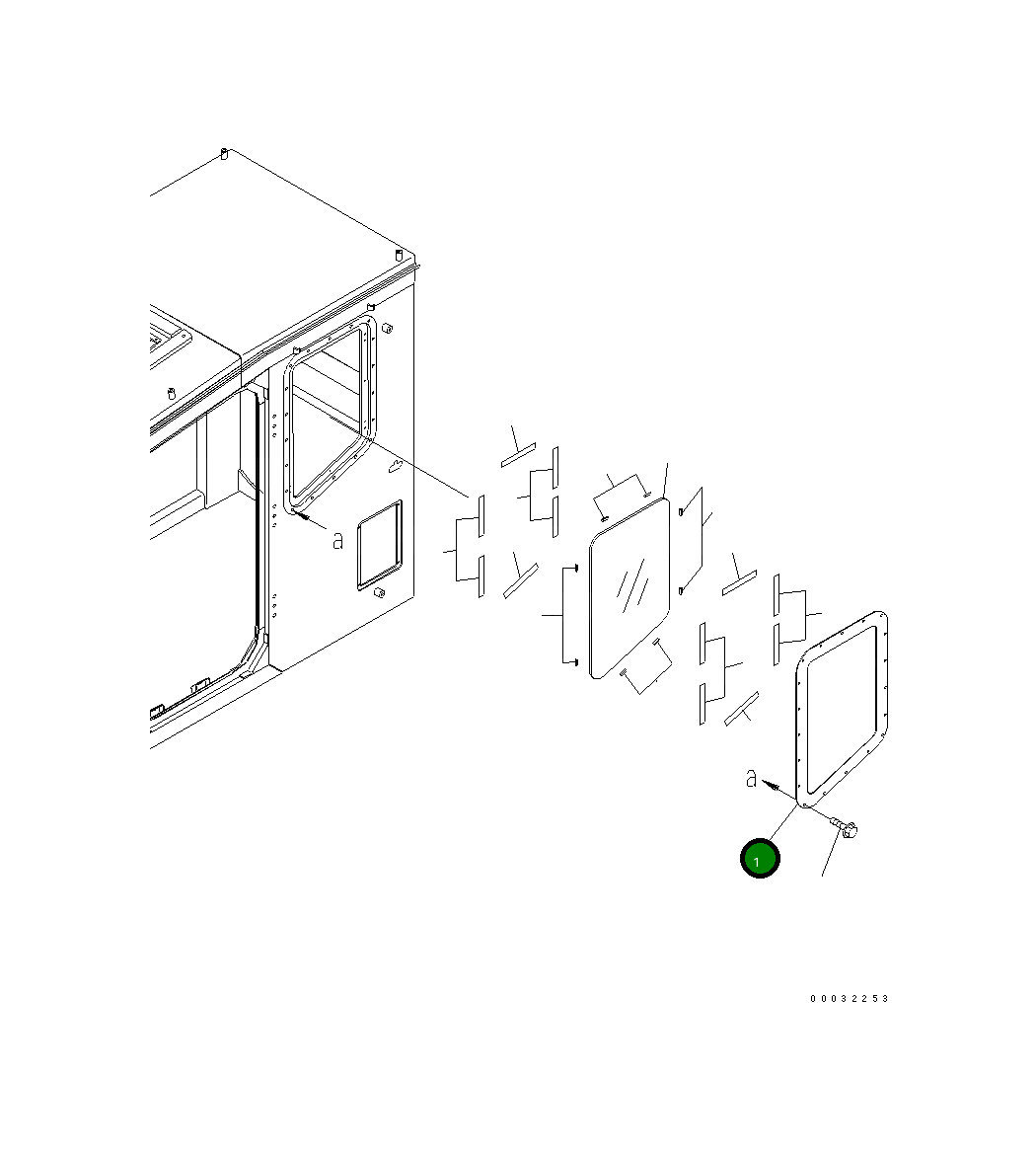 Крышка 207-54-89120 Komatsu
