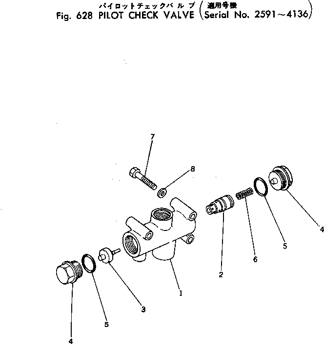 Болт 233-60-14980  Komatsu