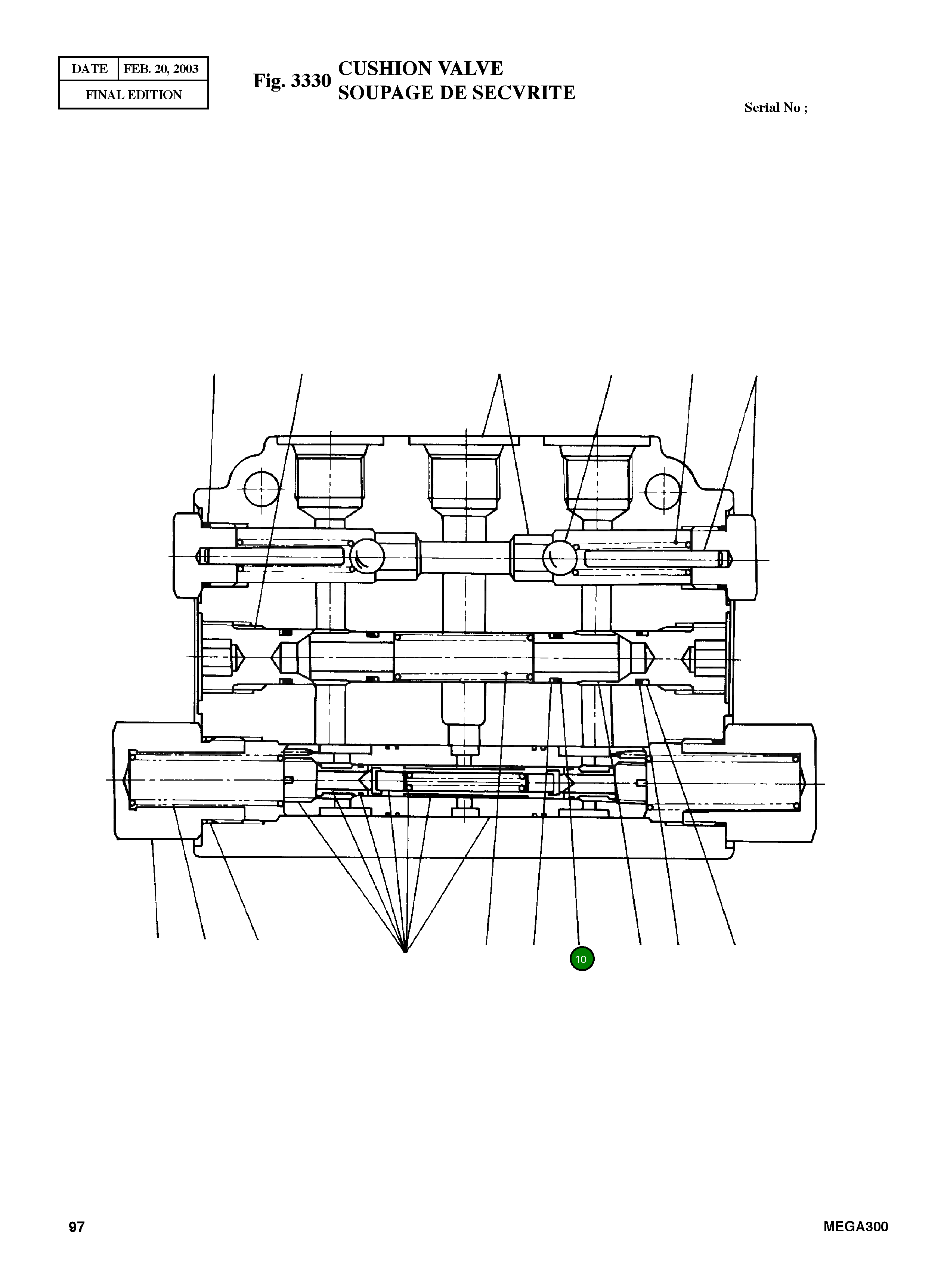 Кольцо уплотнительное (O-Ring) 250001-014 Komatsu