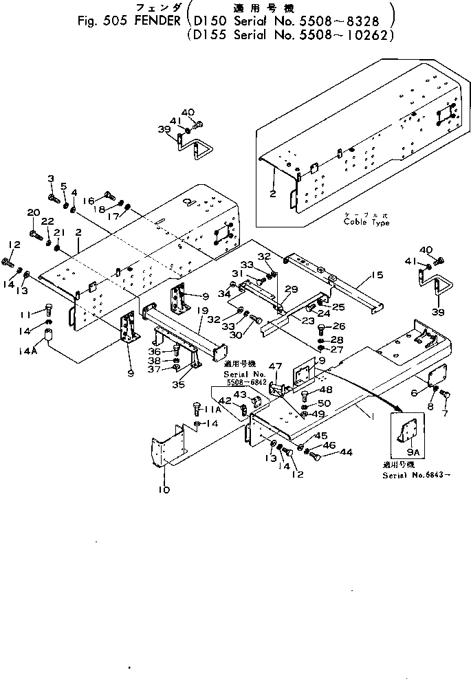 Болт 01040-31460  Komatsu