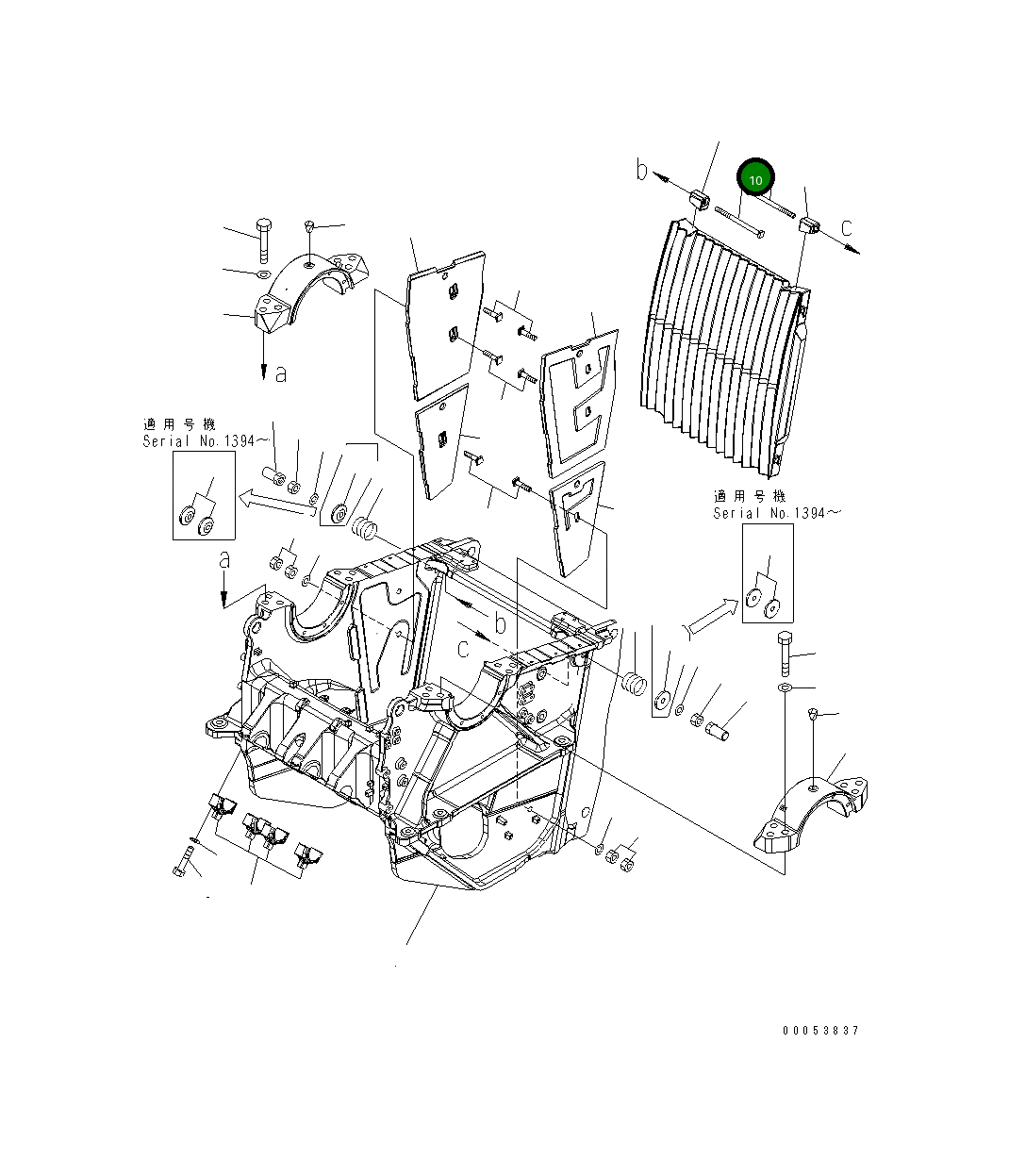 Болт 8240-70-5492 Komatsu