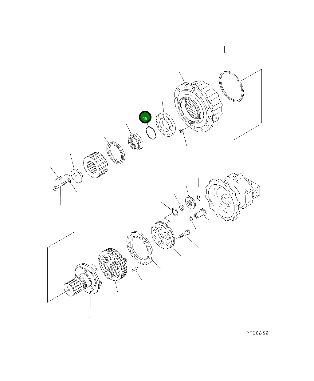Кольцо уплотнительное (O-Ring) TZW16-13088 Komatsu