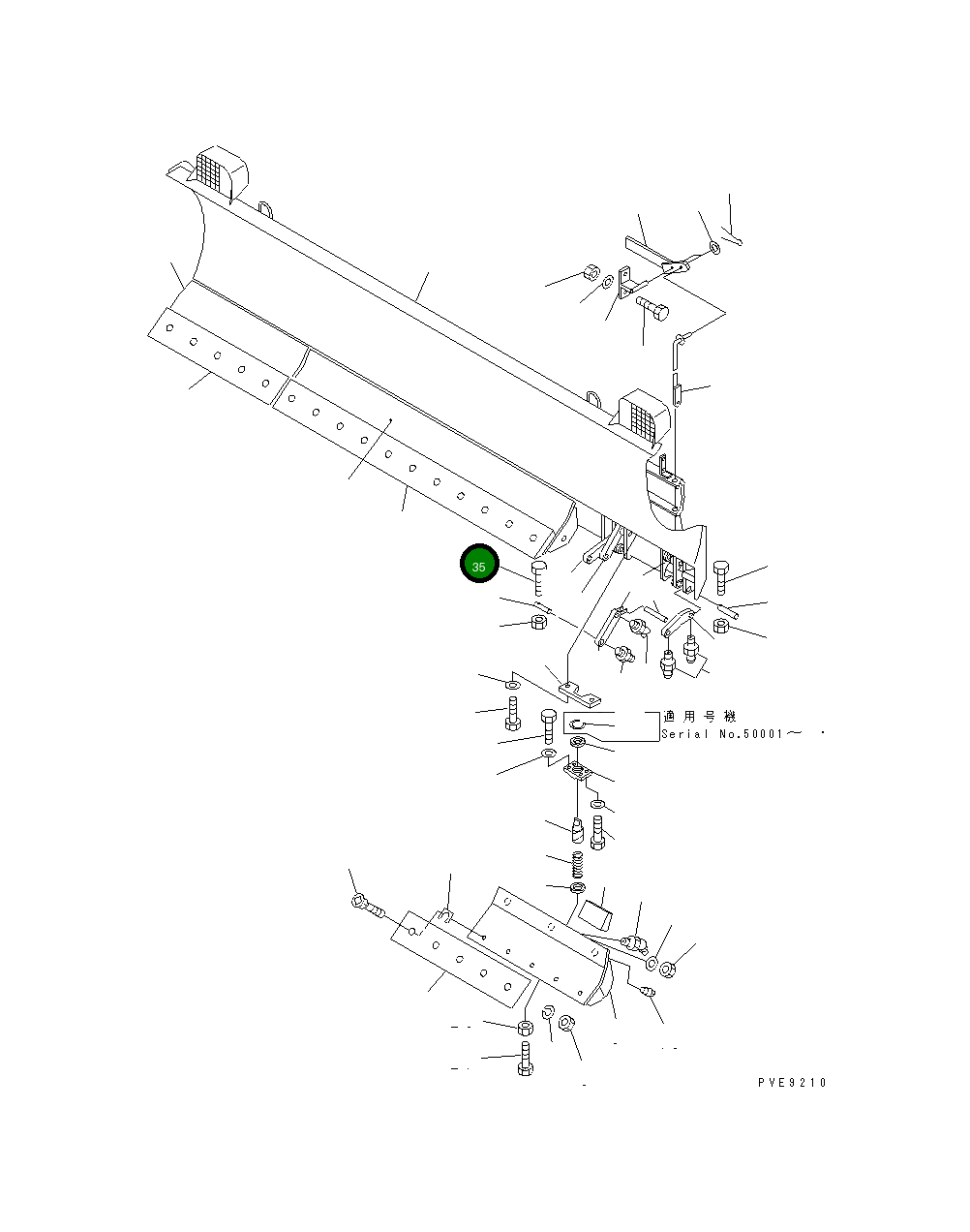 Болт 01010-60645 Komatsu