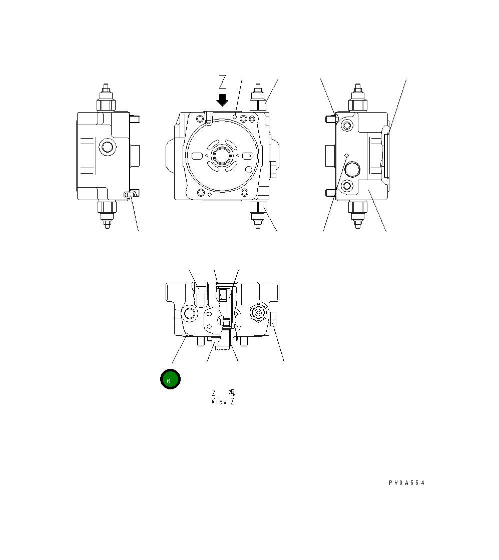 Кольцо уплотнительное (O-Ring) UC1303035375 Komatsu
