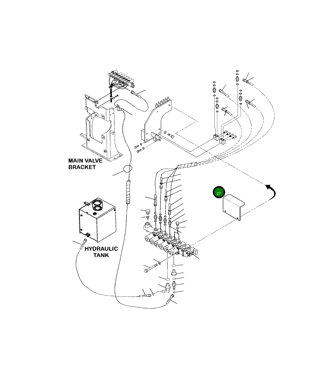 Крышка 207-62-A1880 Komatsu