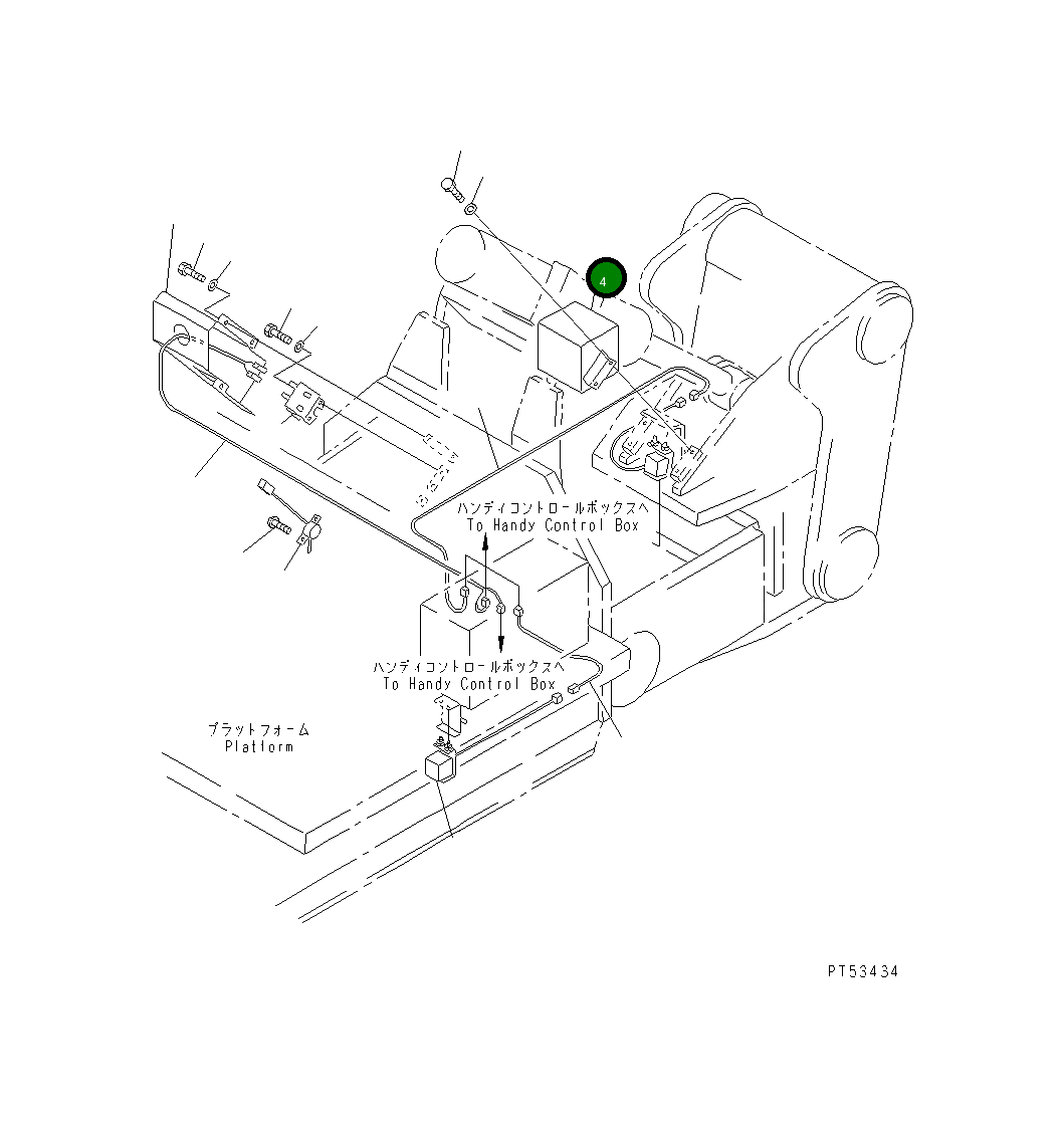 Крышка 26C-06-17450  Komatsu