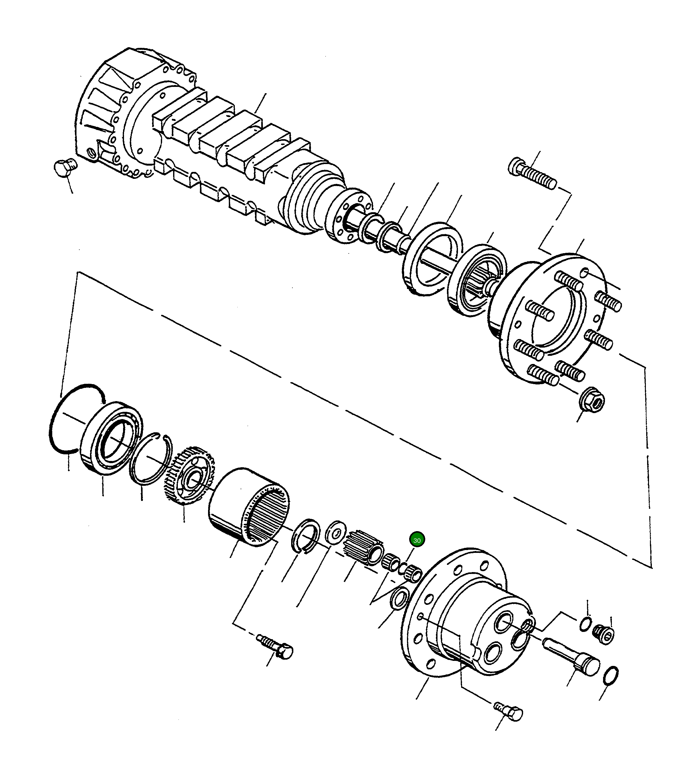 Кольцо 4916940M1 Komatsu