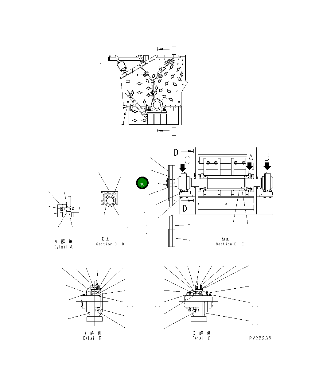 Болт KHK-0506302  Komatsu