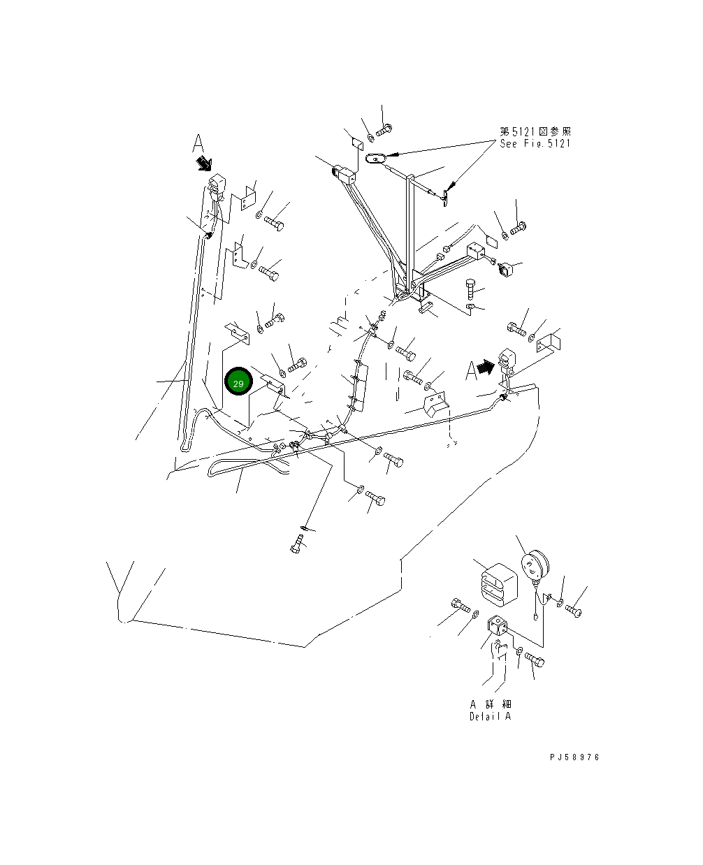 Крышка 23D-806-1720  Komatsu