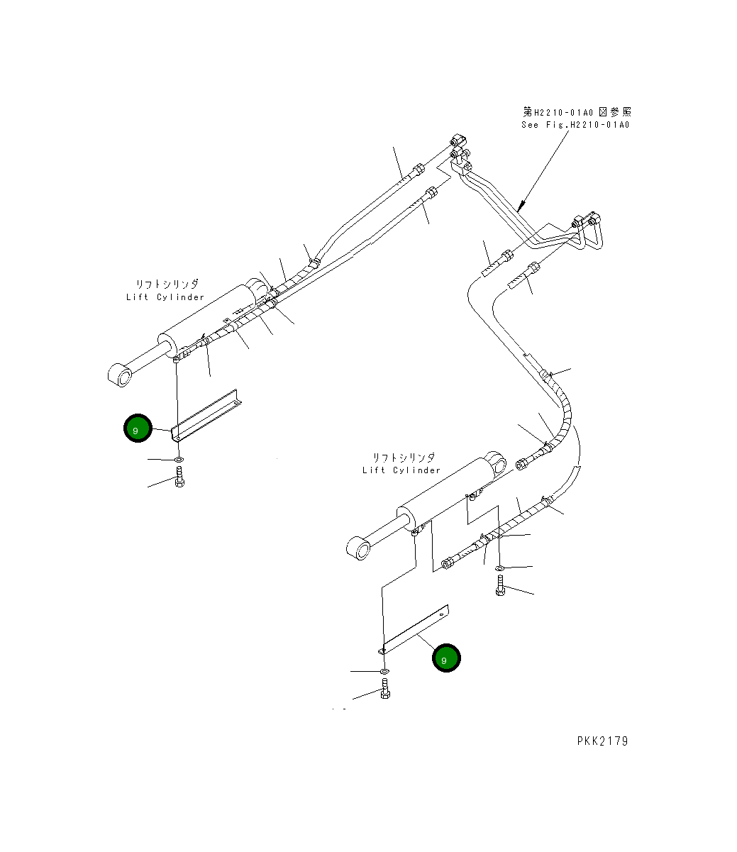 Крышка 124-X16-1220 Komatsu