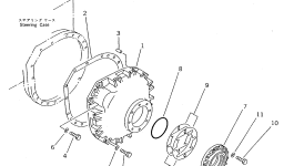 Кольцо 103-27-31251 Komatsu