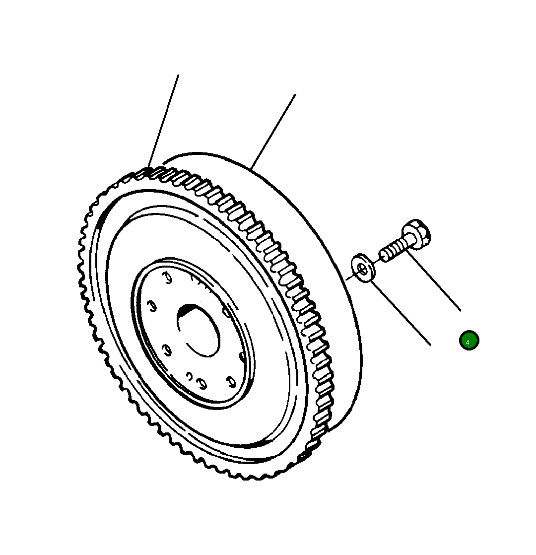 Болт 1238 637 H1 Komatsu