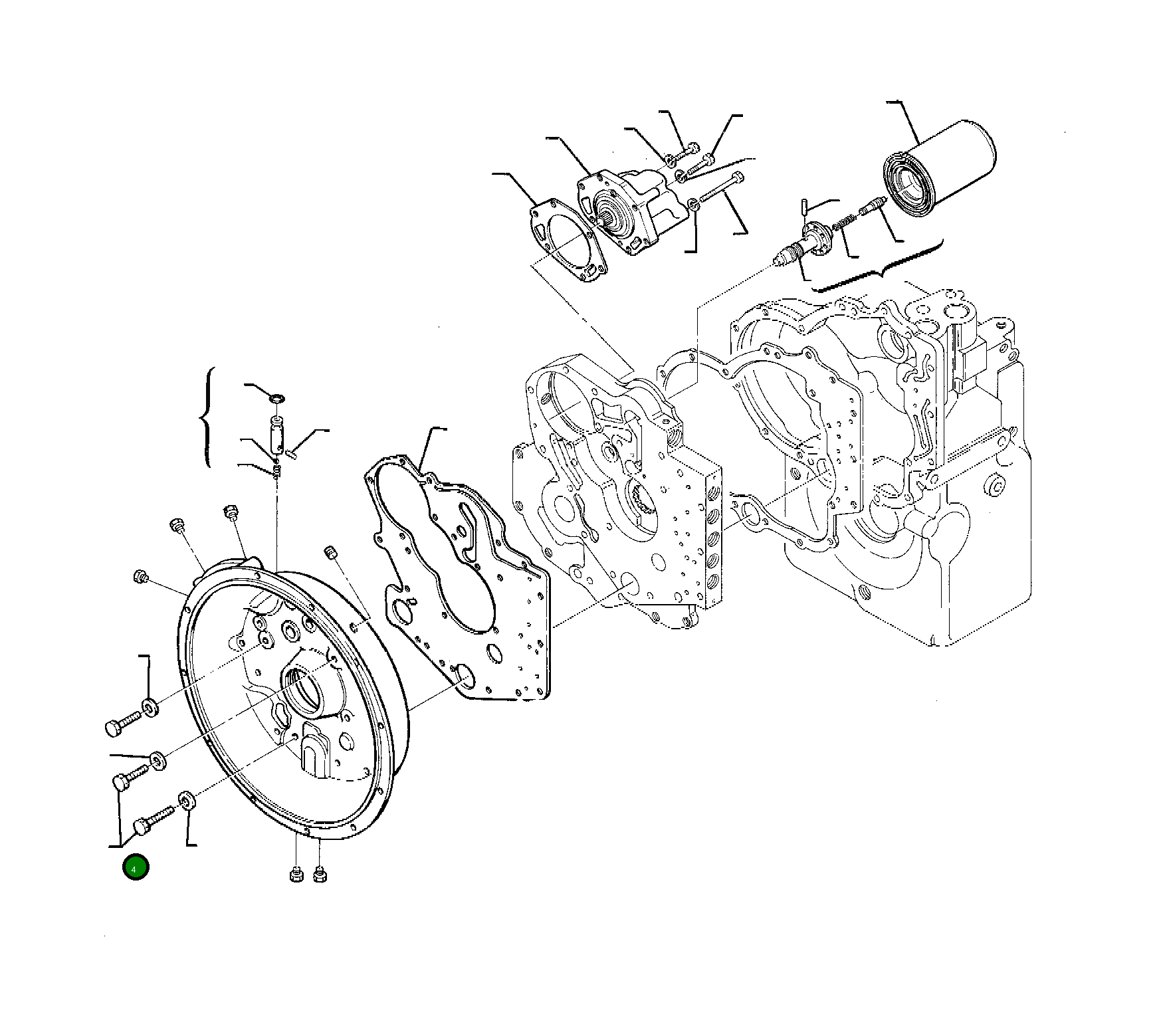 Болт CK7CM1060 Komatsu