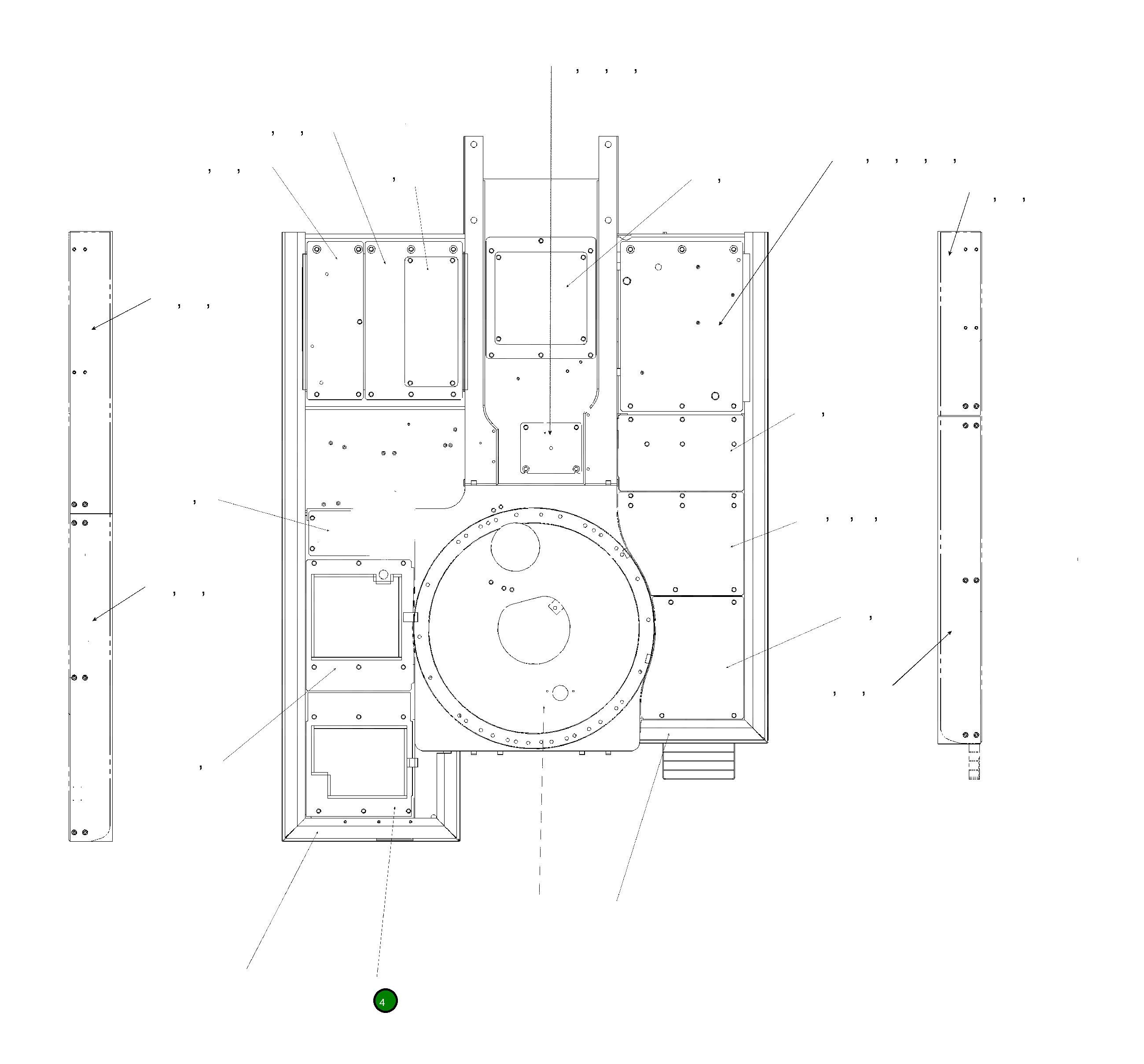 Крышка 20Y-54-KA380NK Komatsu
