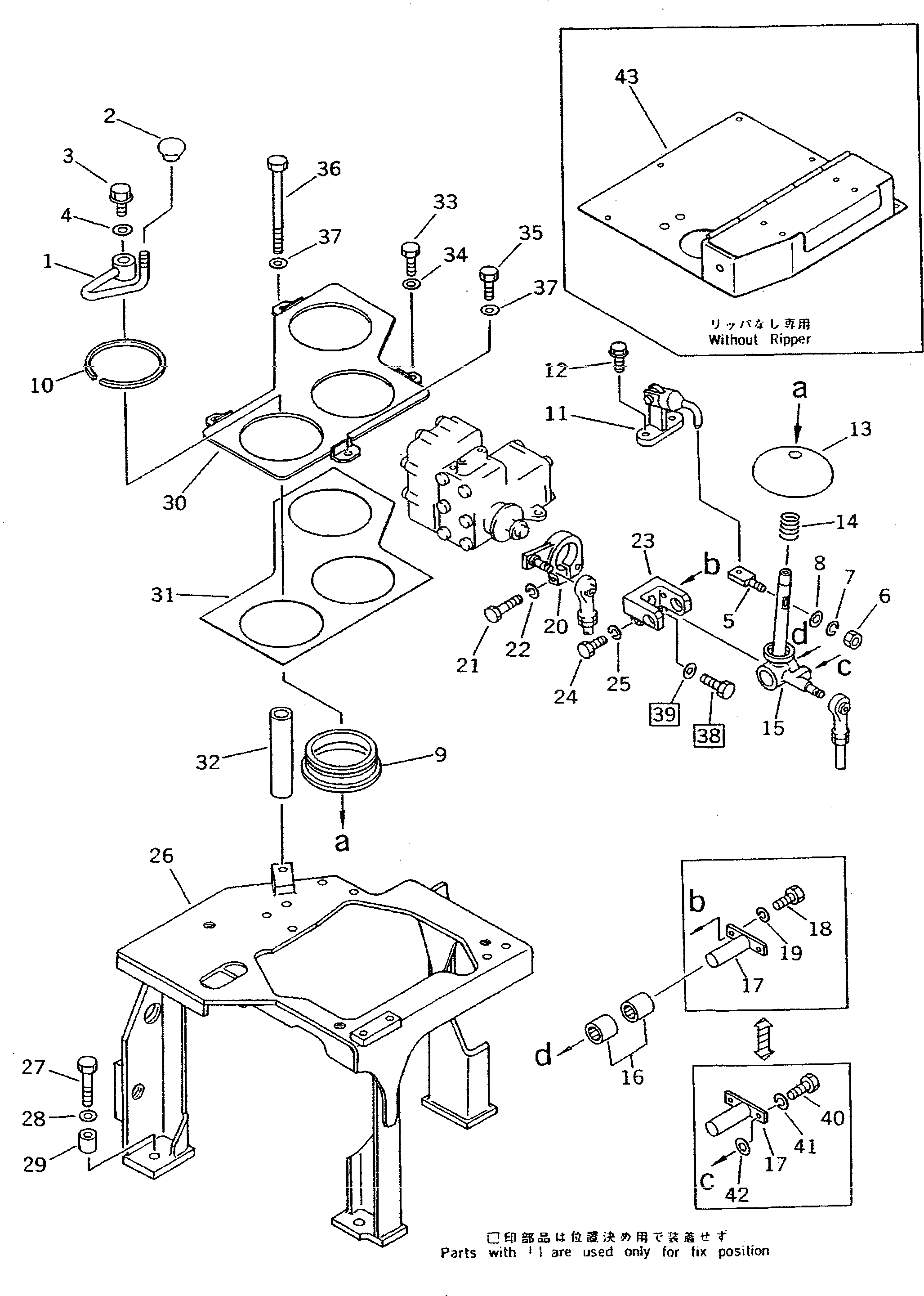 Болт 195-54-26210  Komatsu