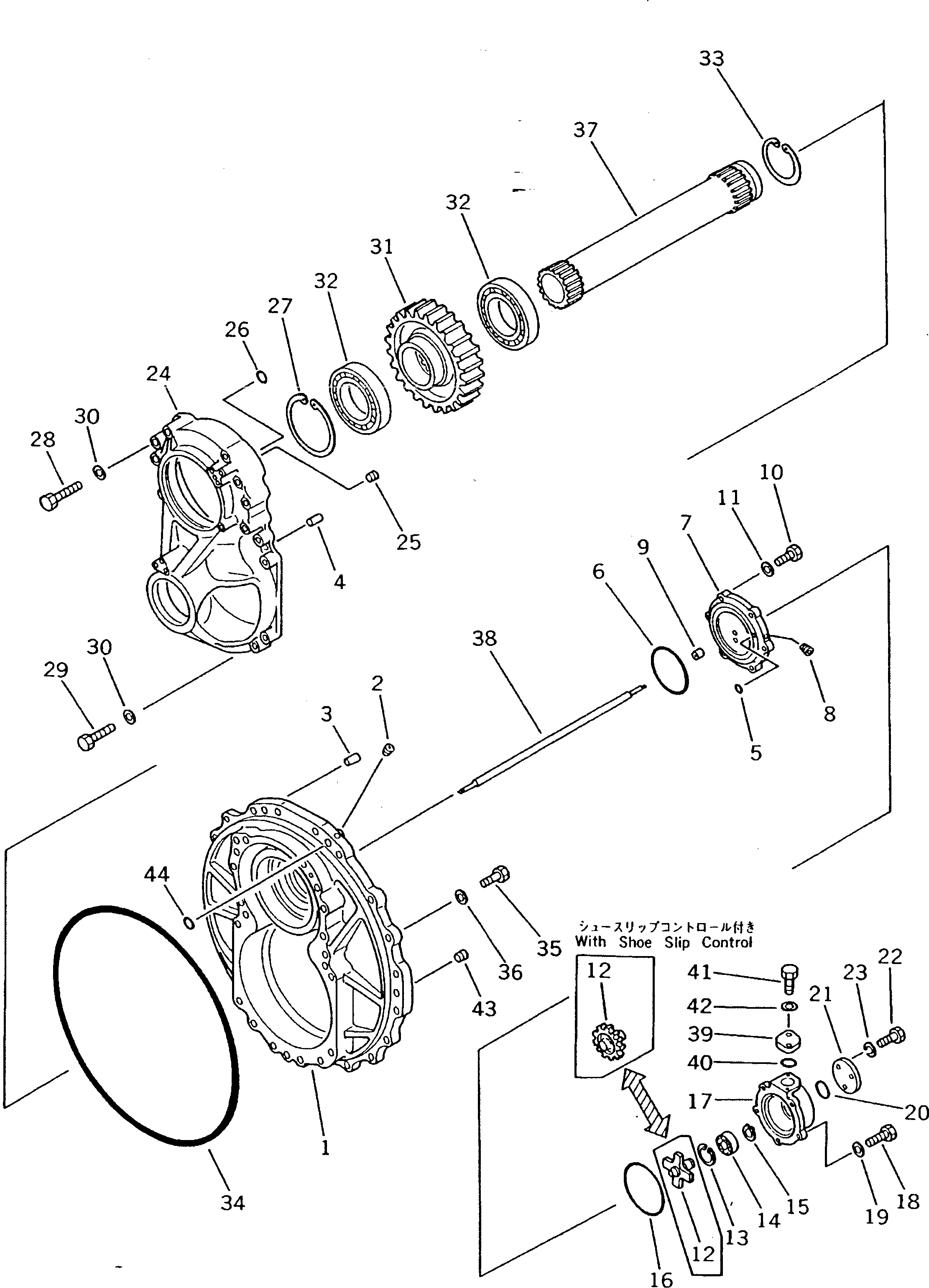 Кольцо уплотнительное (O-Ring) 07000-31008  Komatsu