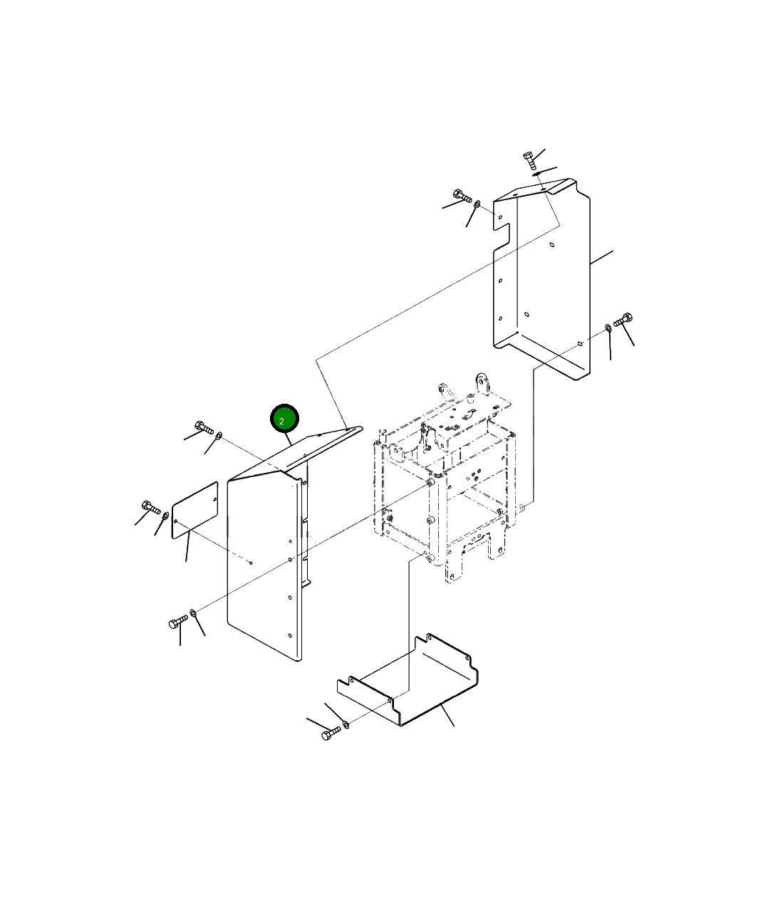 Крышка 421-43-47920  Komatsu
