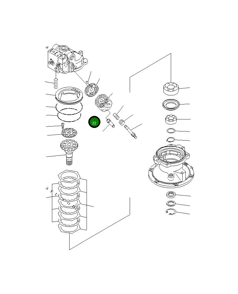 Кольцо уплотнительное (O-Ring) 708-1W-49170 Komatsu