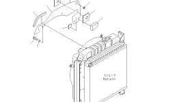 Крышка 21W-03-38161 Komatsu