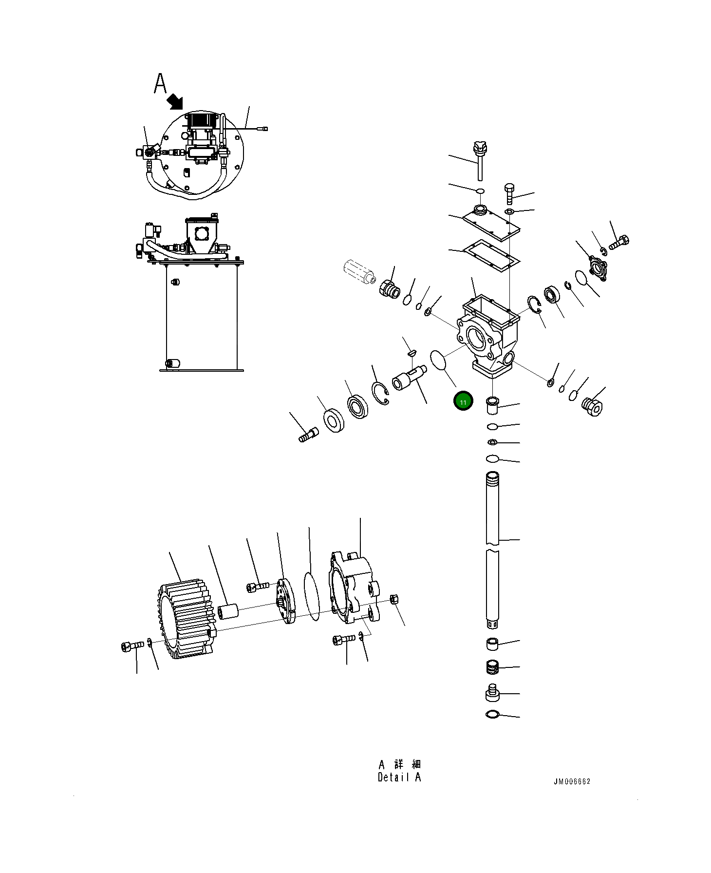 Кольцо уплотнительное (O-Ring) LI272567  Komatsu