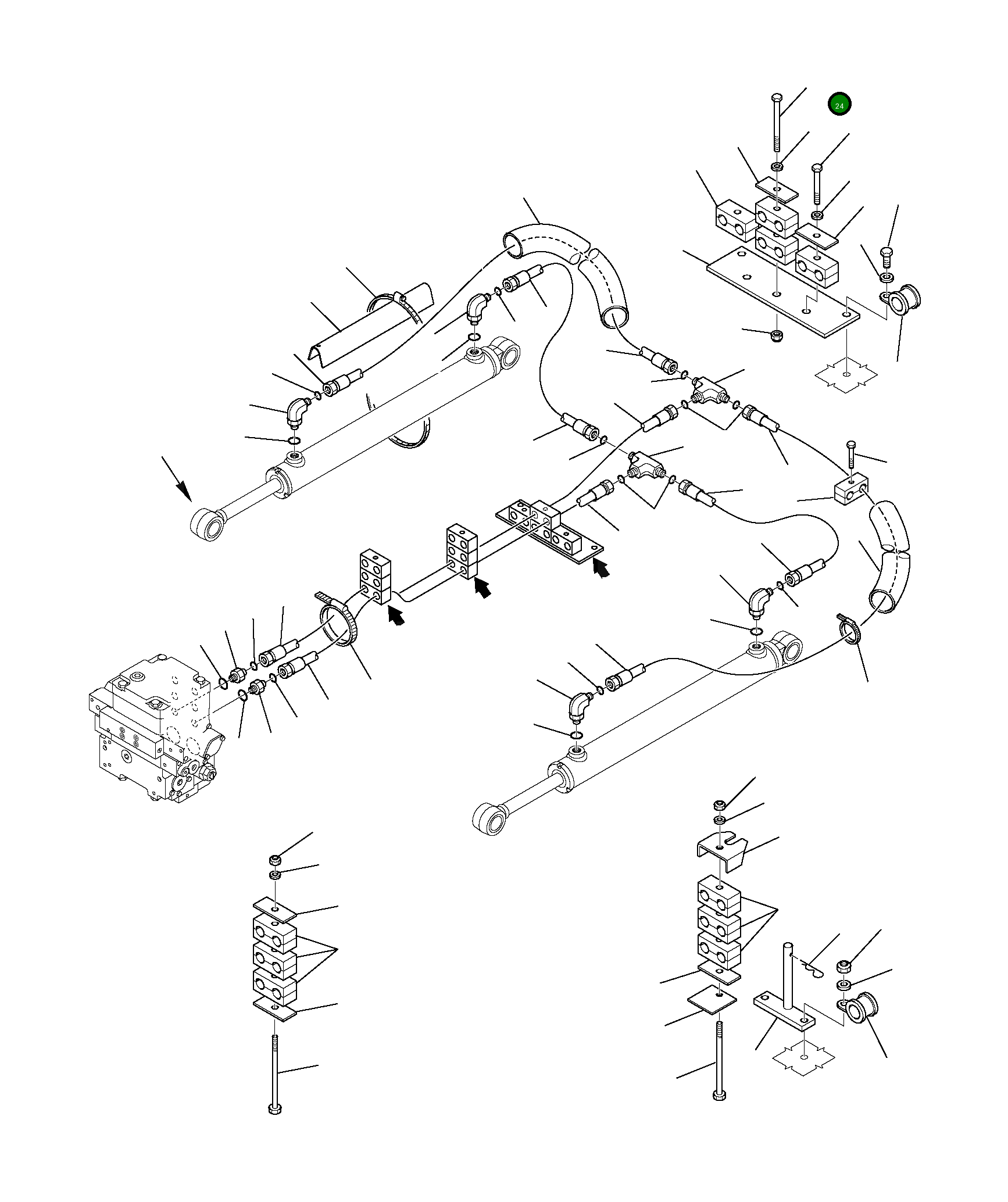 Болт 801015555 Komatsu