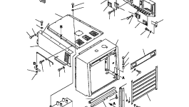 Крышка 425-54-A2130 Komatsu