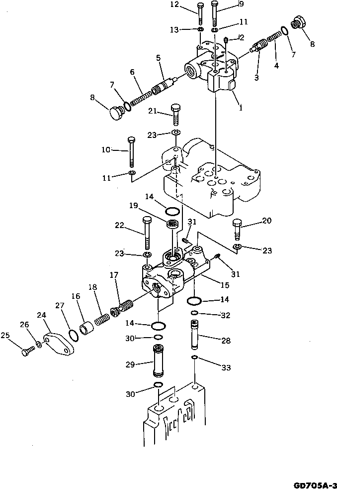 Болт 01011-51250  Komatsu