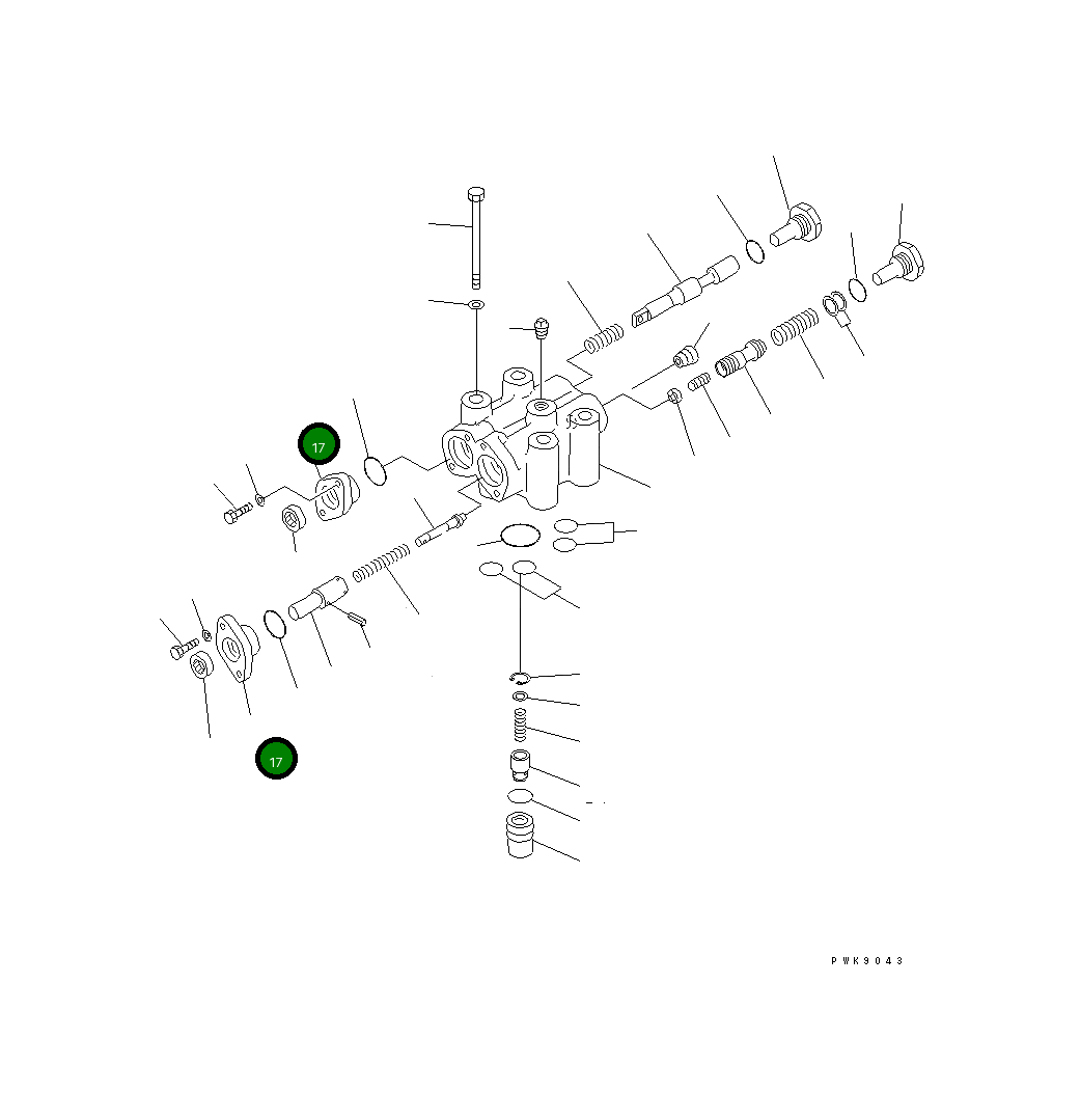 Крышка 14Z-40-11220 Komatsu