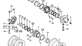 Кольцо 175-30-26230 Komatsu