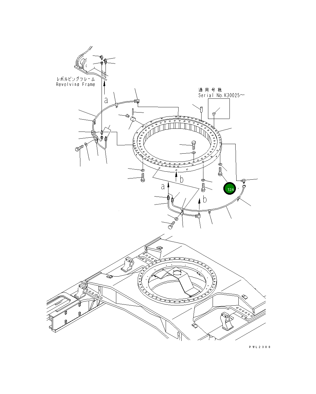 Болт 209-09-78140 Komatsu