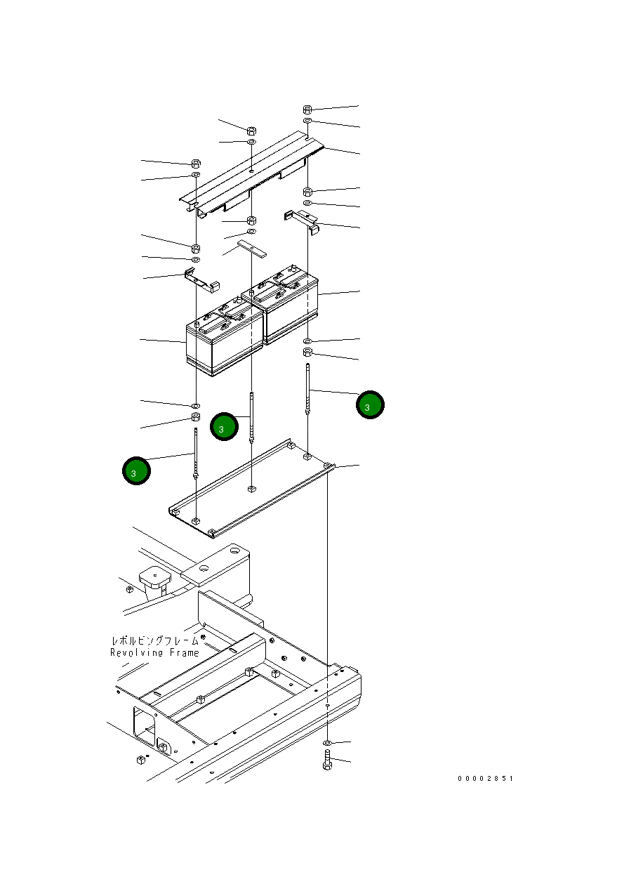 Болт 20K-06-31220 Komatsu