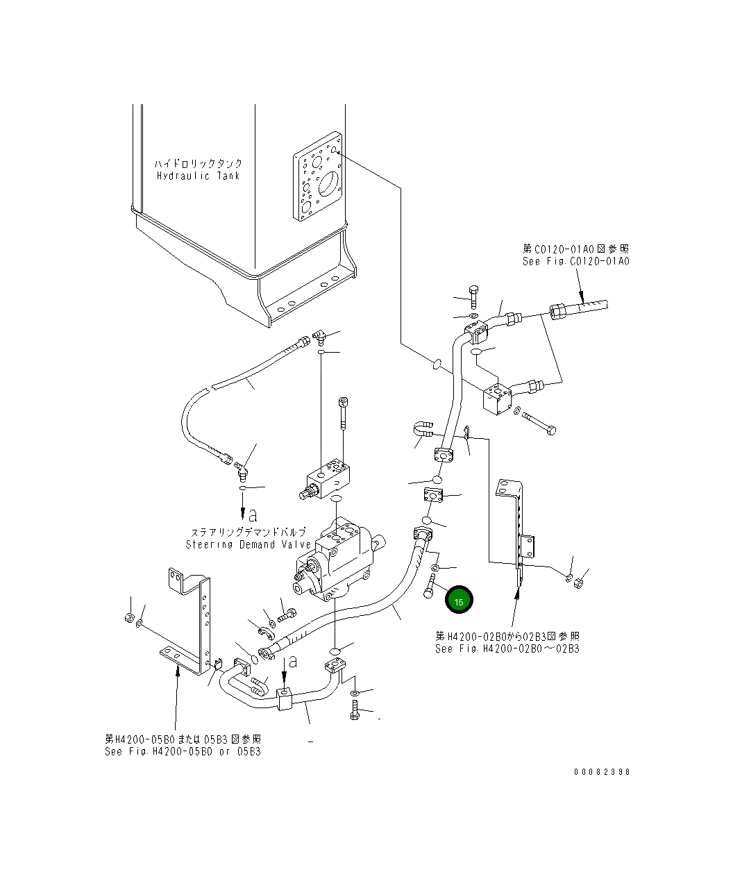 Болт 07372-31055 Komatsu